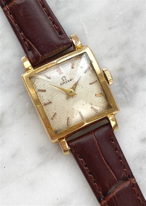 omega square watch vintage